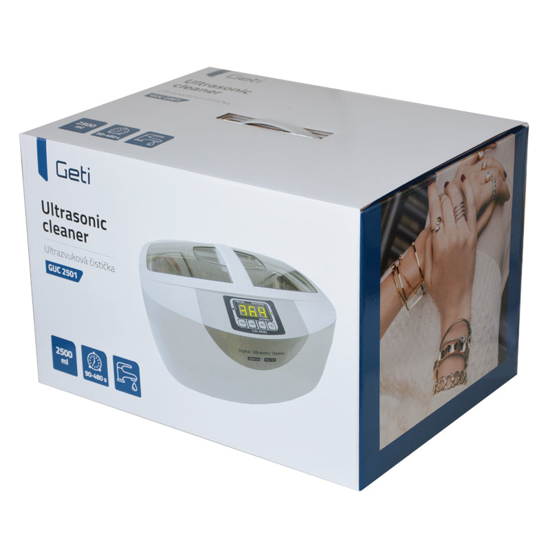 Ultrazvuková čistička GETI GUC2501 2,5L