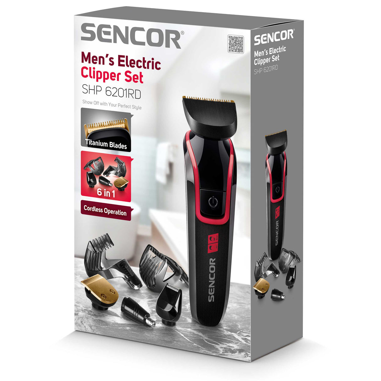 Zastřihovač vlasů SENCOR SHP 6201RD