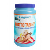 Multifunkční tablety pro chlorovou dezinfekci bazénové vody LAGUNA 4v1 Quatro 1kg