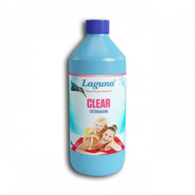 Přípravek k vyčištění bazénů před napuštěním bazénové vody LAGUNA Clear 1l