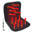 Potah sedadla COMPASS 04114 Black vyhřívaný