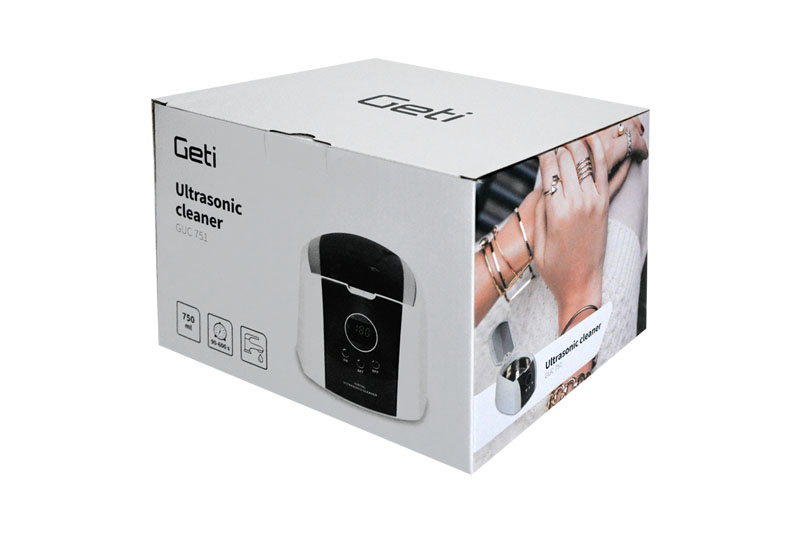 Ultrazvuková čistička GETI GUC 751 0,75L