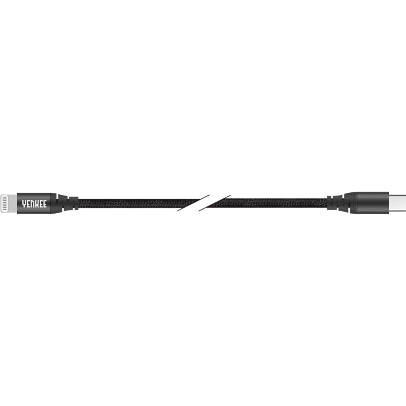 Kabel YENKEE YCU 631 BK USB C/Lightning 1m černý
