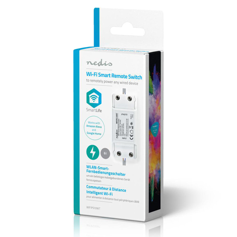 Smart spínač NEDIS WIFIPS10WT WiFi Tuya
