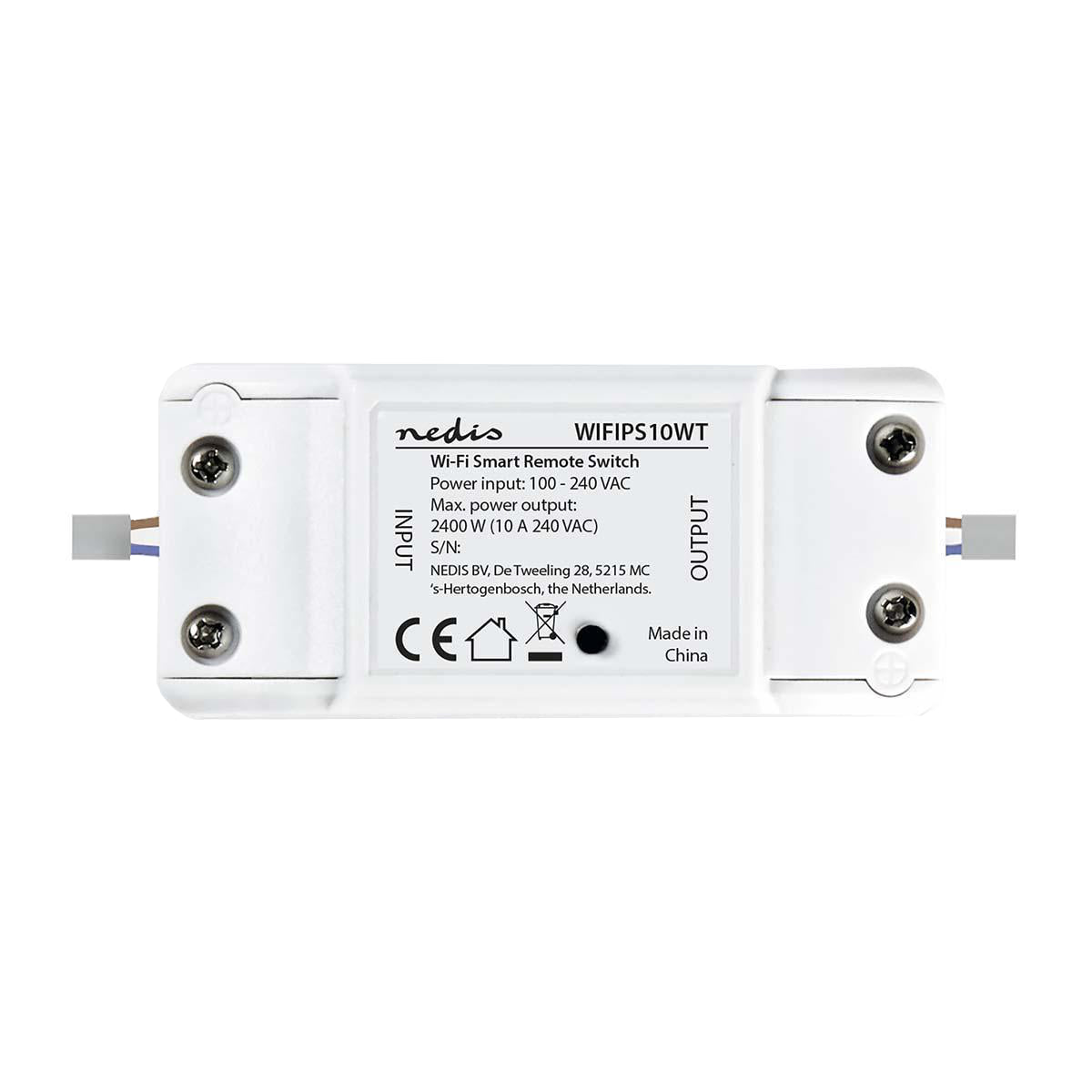 Smart spínač NEDIS WIFIPS10WT WiFi Tuya