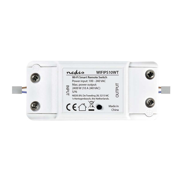 Smart spínač NEDIS WIFIPS10WT WiFi Tuya