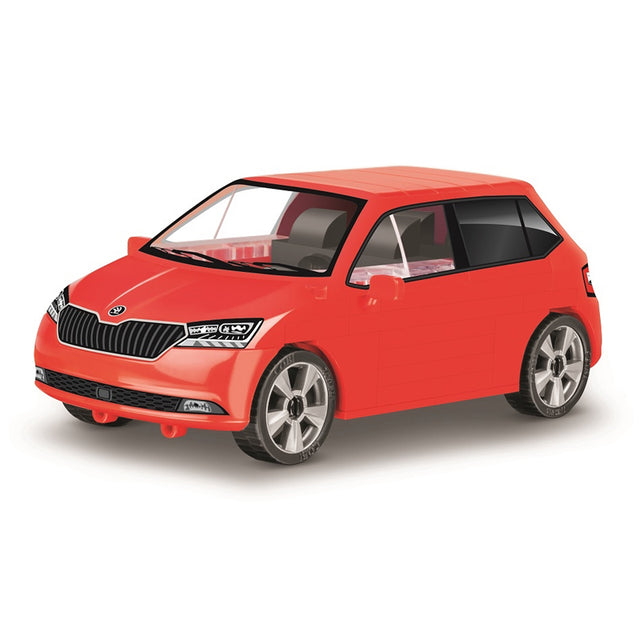 Stavebnice COBI 24570 Škoda Fabia model 2019 červená