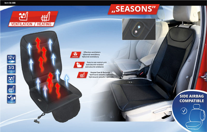 Autopotah COMPASS 04080 Seasons s vyhříváním a ventilací