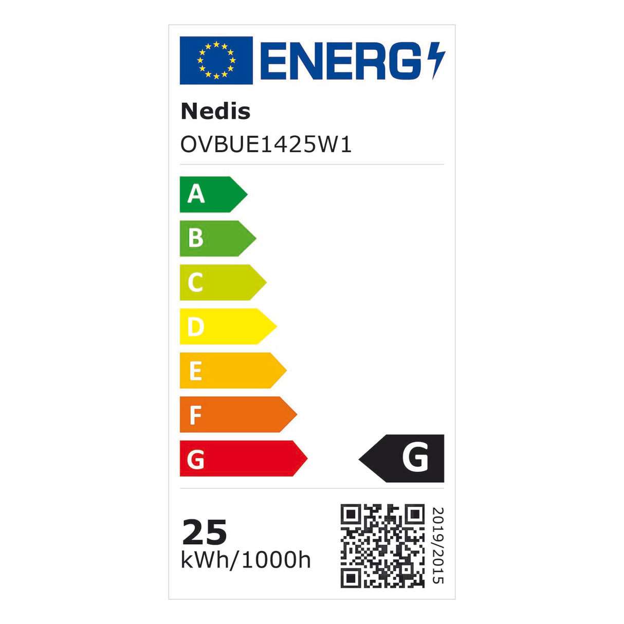 Žárovka do trouby E14 25W NEDIS OVBUE1425W1