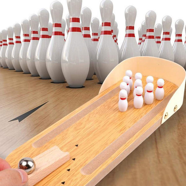 Hra stolní 4L mini bowling