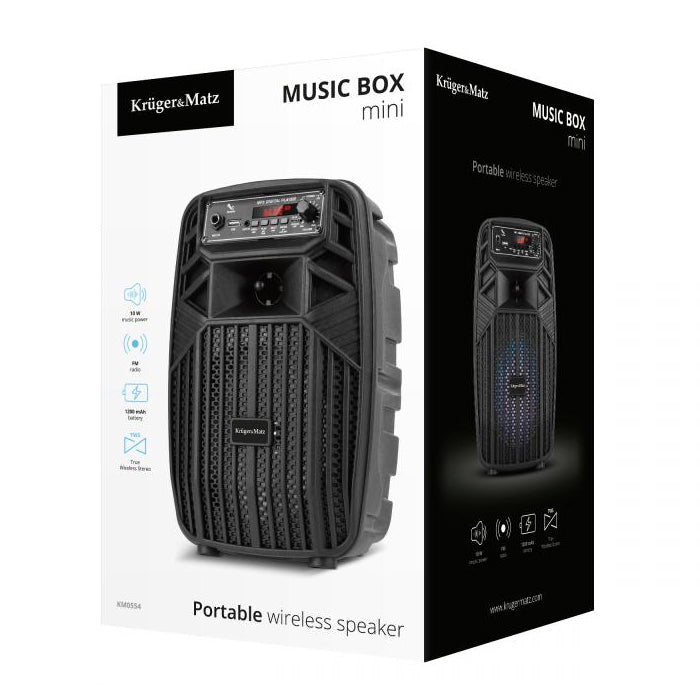 Reproduktor Bluetooth KRUGER & MATZ KM0554 Music Box Mini