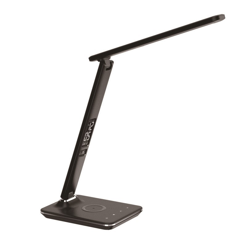 Lampa stolní IMMAX Kingfisher 08965L USB s bezdrátovým nabíjením Qi