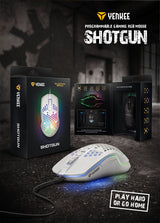 Myš drátová YENKEE YMS 3030WE Shotgun herní
