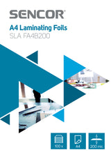 Fólie laminovací SENCOR SLA FA4B200 A4 200mic 100ks