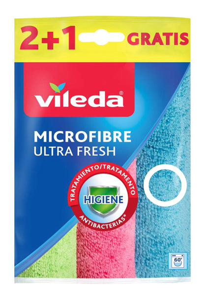 Mikrohadřík VILEDA Ultra Fresh 167602 2+1ks