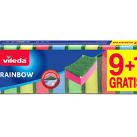 Houbička VILEDA Rainbow 173842  9+1ks
