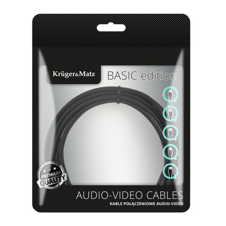 Kabel KRUGER & MATZ KM1235 Basic USB/micro USB 1m Black