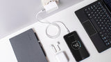 Kabel REBEL RB-6000-050-W USB/Micro USB 0,5m White
