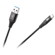 Kabel REBEL RB-6000-200-B USB/Micro USB 2m Black