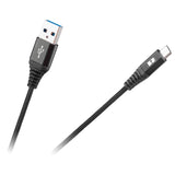 Kabel REBEL RB-6000-200-B USB/Micro USB 2m Black