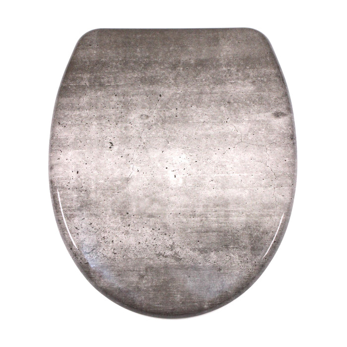 WC sedátko SCHÜTTE Industry Grey Soft Close