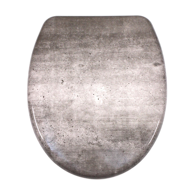 WC sedátko SCHÜTTE Industry Grey Soft Close