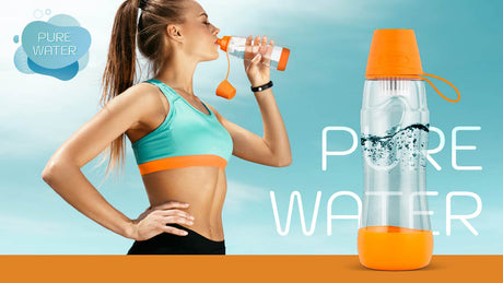 Láhev na vodu TEESA Pure Water Orange TSA0120-O