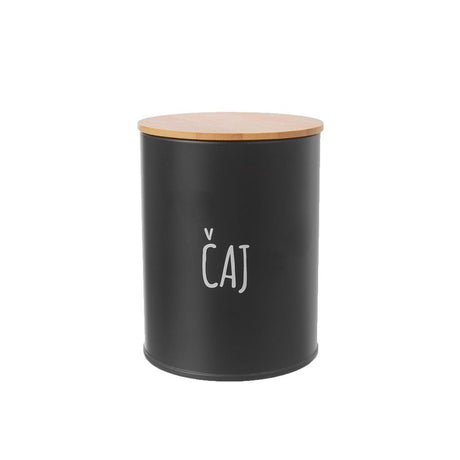 Dóza ORION Black Čaj 9,5cm