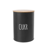 Dóza ORION Black Cukr 11cm