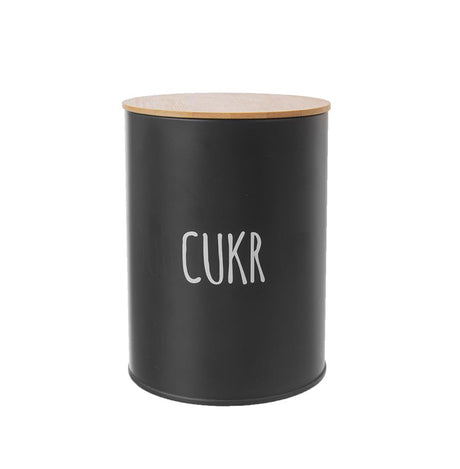 Dóza ORION Black Cukr 11cm