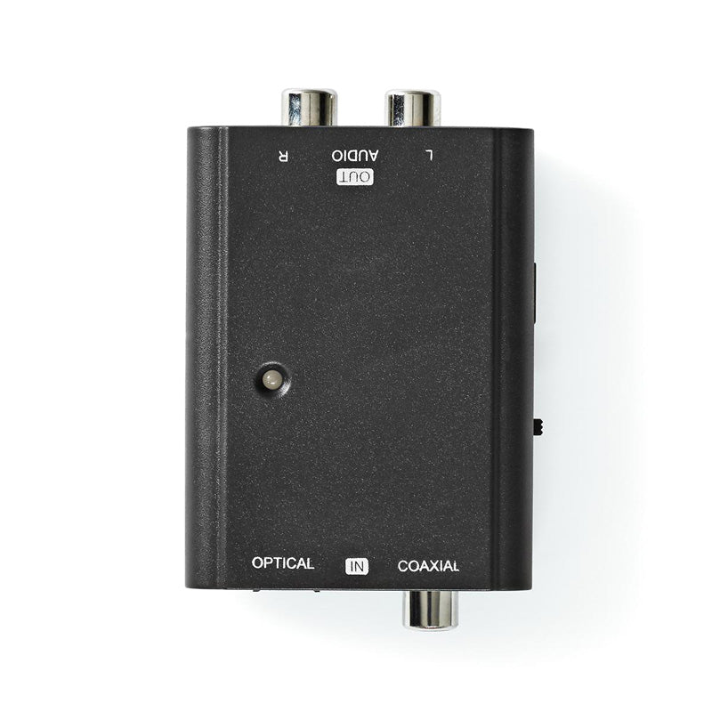 Převodník Toslink/2x Cinch NEDIS ACON2509BK