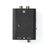 Převodník Toslink/2x Cinch NEDIS ACON2509BK