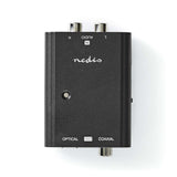 Převodník 2x Cinch/Toslink NEDIS ACON2508BK
