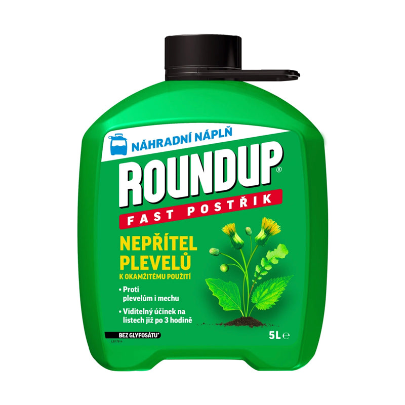 ROUNDUP Fast bez glyfosátu - náhradní náplň 5l