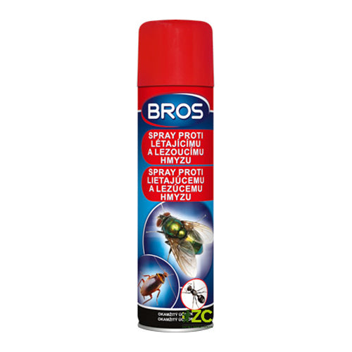Sprej proti létajícímu a lezoucímu hmyzu BROS 400ml