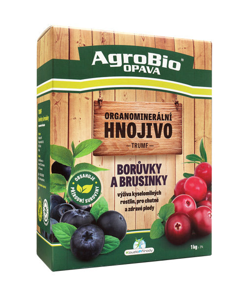 Hnojivo pro borůvky a brusinky AGROBIO Trumf 1kg