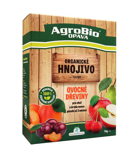 Hnojivo pro ovocné dřeviny AGROBIO Trumf 1kg