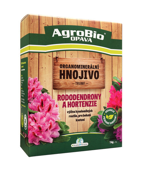 Hnojivo pro rododendrony a hortenzie AGROBIO Trumf 1kg