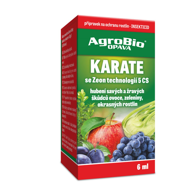 Přípravek proti hmyzu AGROBIO Karate Zeon 5 CS 6ml