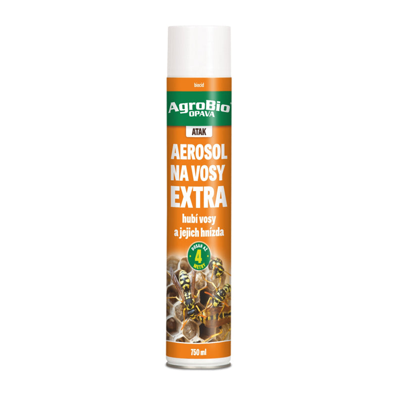 Sprej proti vosám AGROBIO Atak Extra 750ml