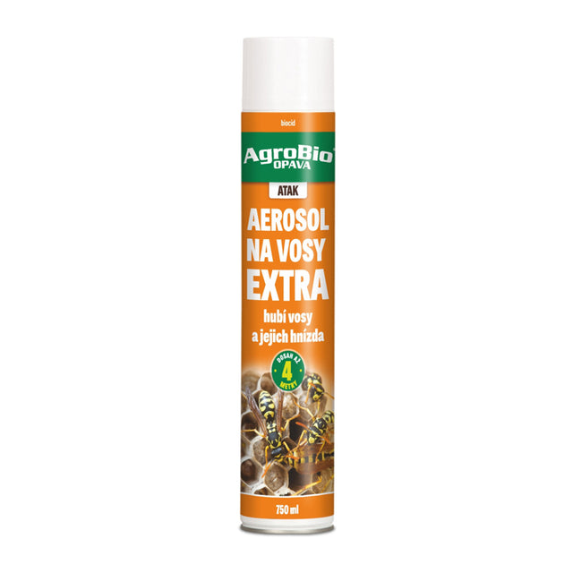Sprej proti vosám AGROBIO Atak Extra 750ml