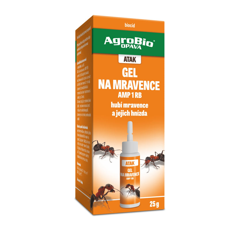Přípravek proti mravencům AGROBIO Atak AMP 2 MG 25g