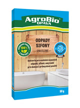 Přípravek k uvolnění ucpaného odpadního potrubí a sifonů AGROBIO Enviline 50g