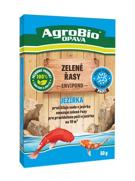 Přípravek pro odstranění zelených řas AGROBIO Envipond 50g