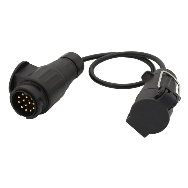 Kabel redukční 0,6m 13pólů zástrčka - 7pólů zásuvka COMPASS 07456
