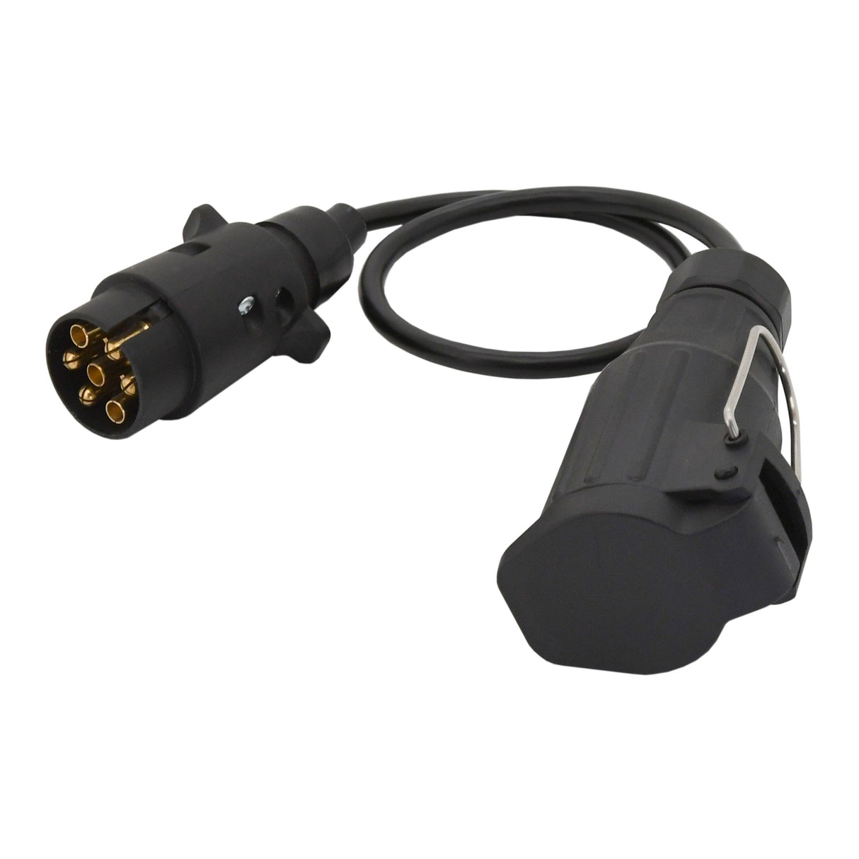 Kabel redukční 0,6m 7pólů zástrčka - 13pólů zásuvka COMPASS 07457