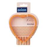 Forma na pečení lívanců/volských ok ORION Srdce 9,5x9x2cm Orange