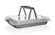 Plech na pečení BANQUET Granite 42x29cm s víkem