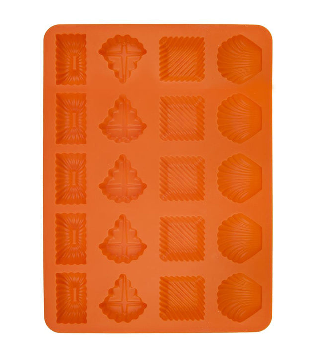 Forma na pečení pracinek ORION 28,5x21x1,5cm Orange