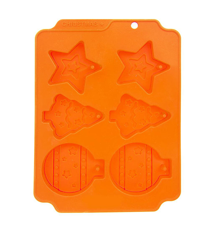 Forma na pečení vánočního cukroví ORION 23x17x1,5cm Orange